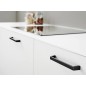 S Maner SEAM negru mat, lungime 169.6mm